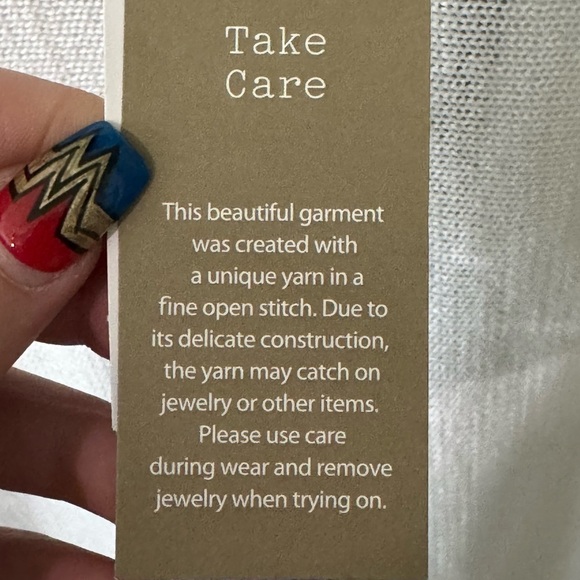 Chico's Easywear Ribbed White Short Sleeve summer sweater Tee - Picture 3 of 9